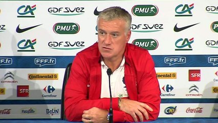 Video herunterladen: FOOT - CM - BLEUS - Deschamps : «Aucun risque avec Ribéry»