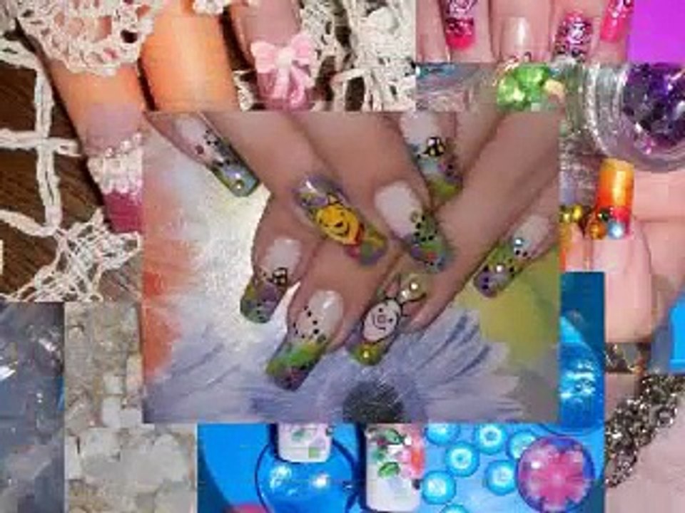 Nail Art Tutorial Guitar Hero Rock Star Music Band Design for Short Nails Do Your Own Nail