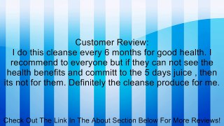 Blessed Herbs Colon Cleansing Kit - Ginger Review