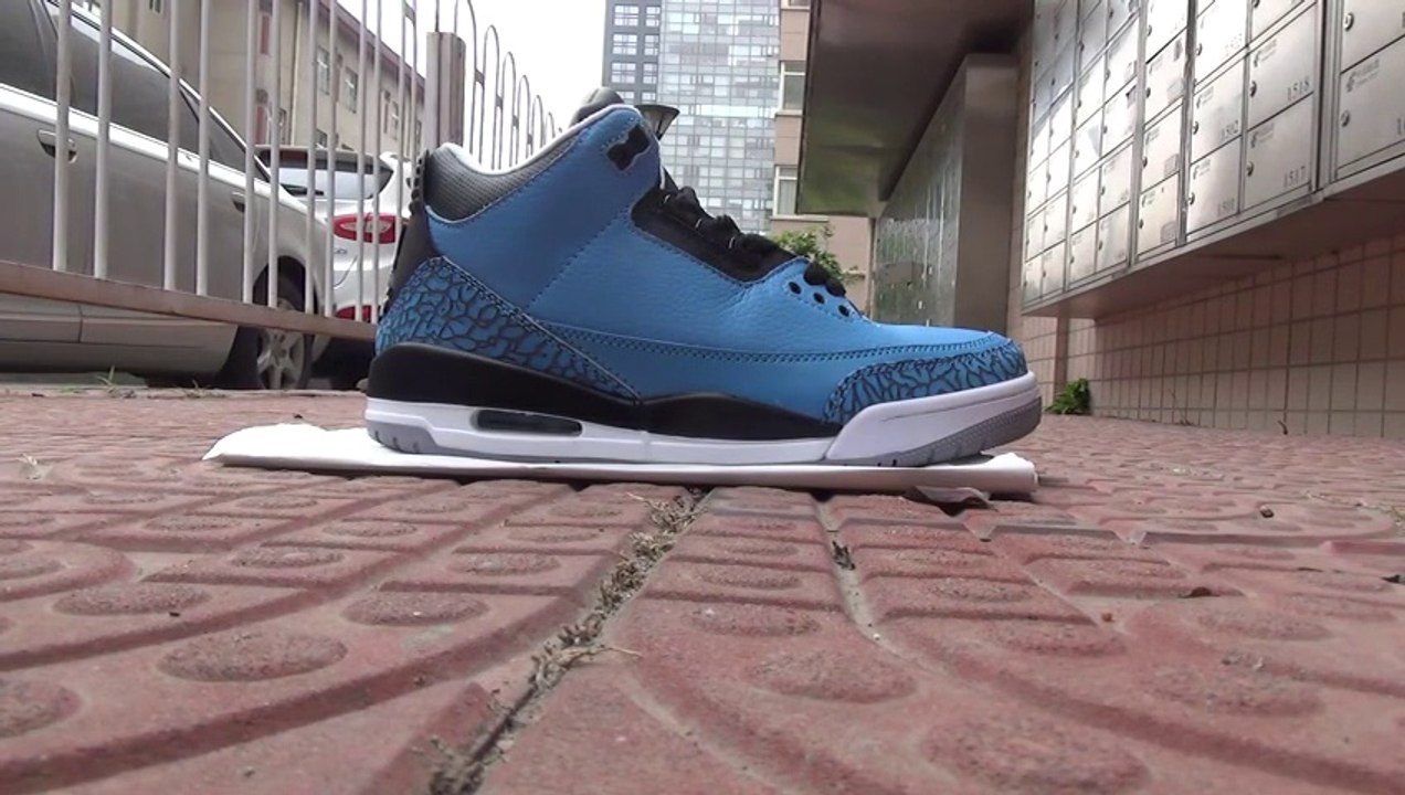 Perfect Air Jordan Retro 3 Dark Powder Blue Review @ repsperfect.cn