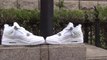 Nike Air Jordan 4 IV Retro Mens Shoes White Silver Review @ repsperfect.cn