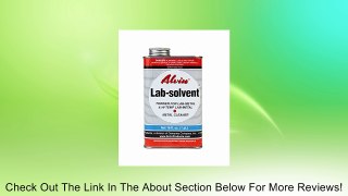 Alvin 16oz Lab Solvent Thinner for Lab Metal & Hi Temp Lab Metal & Metal Cleaner Review