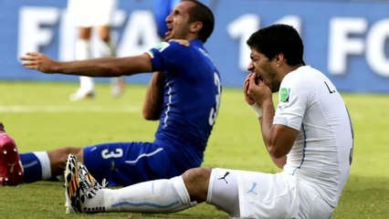 FOOT - CM - URU : Suarez suspendu 9 matches