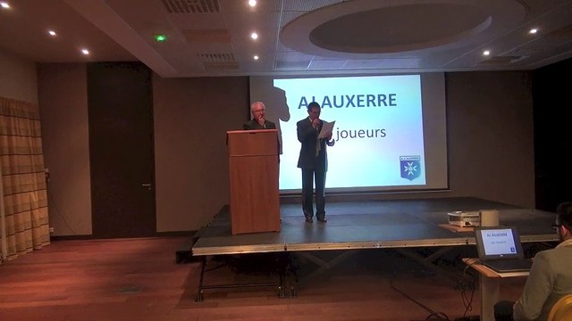 L'appel de Guy Cotret à la cérémonie des voeux de l'AJA