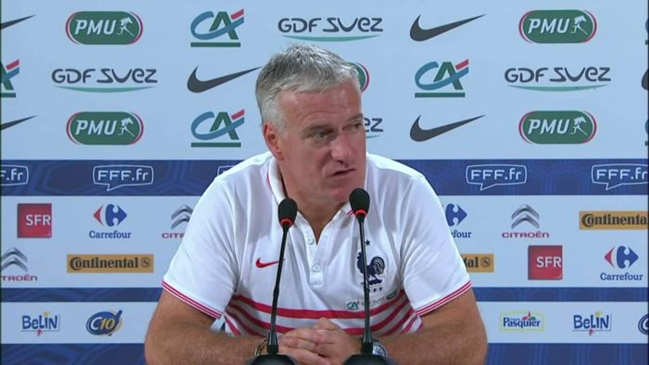 FOOT - CM - BLEUS - Deschamps : «Une marge de progression»