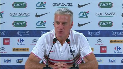 Video herunterladen: FOOT - CM - BLEUS - Deschamps : «La réalité, c'est l'Allemagne»