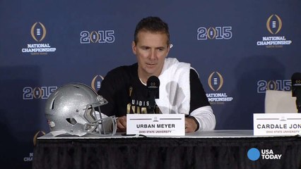 Urban Meyer: 'Championships are won with defense'