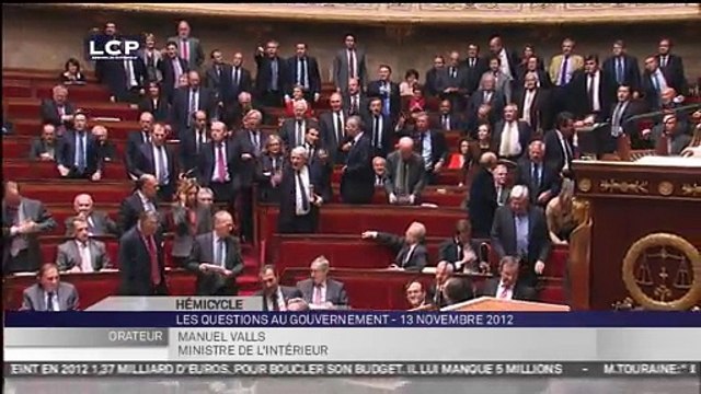Nov. 2012, Manuel Valls à l'UMP : Le retour du terrorisme, c'est vous! (LCP)