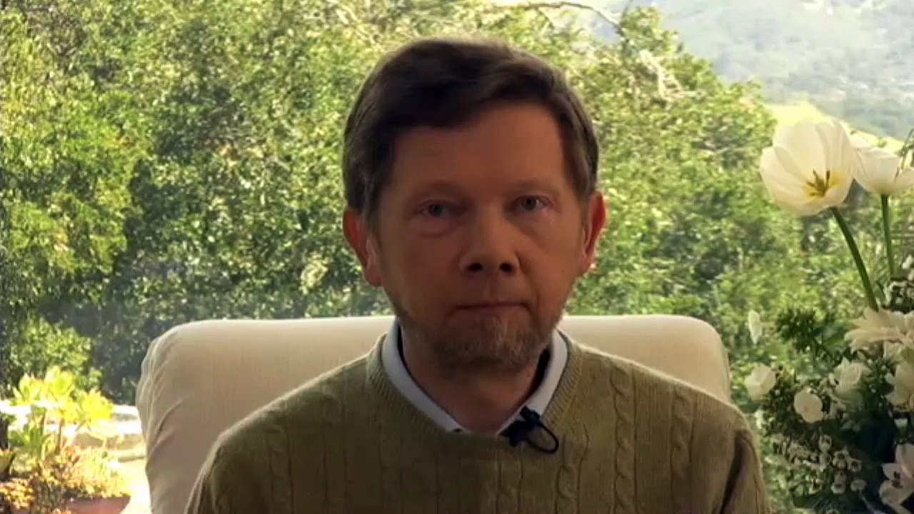 Eckhart Tolle Live Meditation - February 2010 (russian translation)