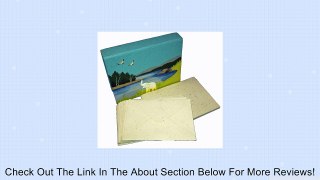 Mr. Ellie Pooh Robin's Egg Blue Elephant Dung Paper Boxed Stationery Set (BSK-Robin's Egg Blue) Review