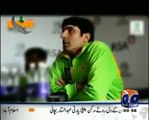 Tezabi Totay Misbah Ul Haq 13 january 2015 on Geo Best Funny Punjabi Dubbing Pakista