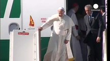 پاپ فرانچسکو وارد سریلانکا شد