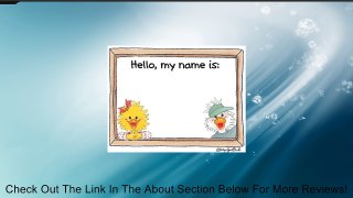 Eureka Suzy Zoo Hello Adhesive Name Tags, Package of 40 (659919) Review