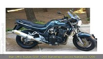 BARI, BISCEGLIE   SUZUKI  GSF 1200 BANDIT TIPO VEICOLO NAKED CC 1200