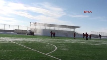 Ardahan İkinci Yarı Hazırlığı Karlar Temizlenerek Başladı