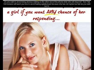 Text That Girl reviews – Flirting Tips