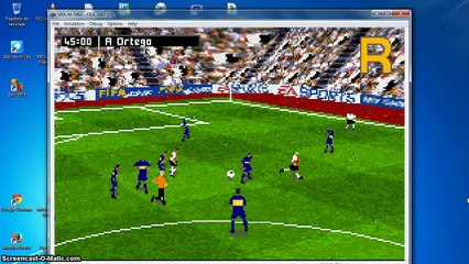 Emulador GBA - Superclasico Argentino River 1(gol A.Ortega) - Boca 0