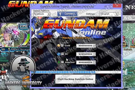 Gundam Online Cheats (Free Gold and Vouchers)