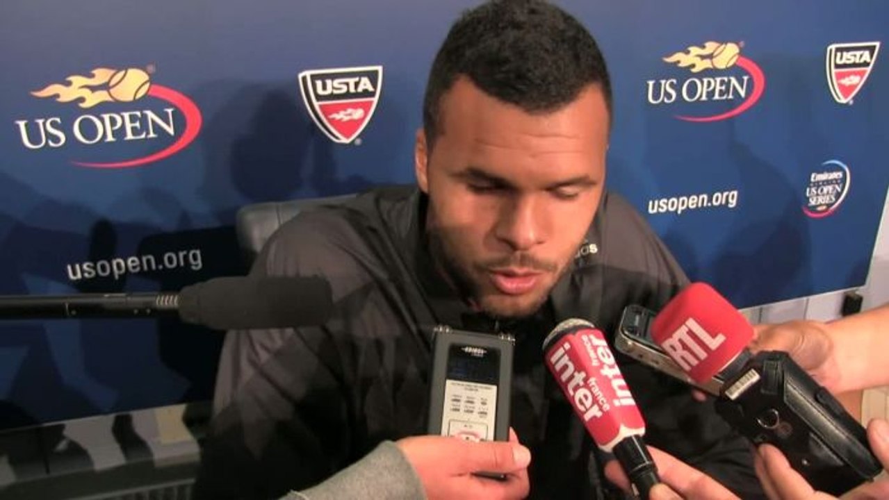 TENNIS - US OPEN - Tsonga: « J'ai pris des fessées (Face à Murray) »