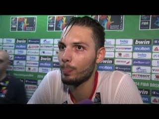 Download Video: BASKET - CM - BLEUS - Fournier : «Je suis en manque de rythme»