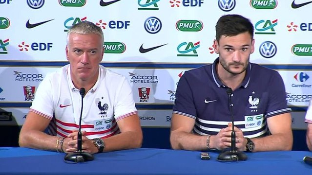 FOOT - BLEUS - Deschamps : L'Espagne «ne va pas changer»