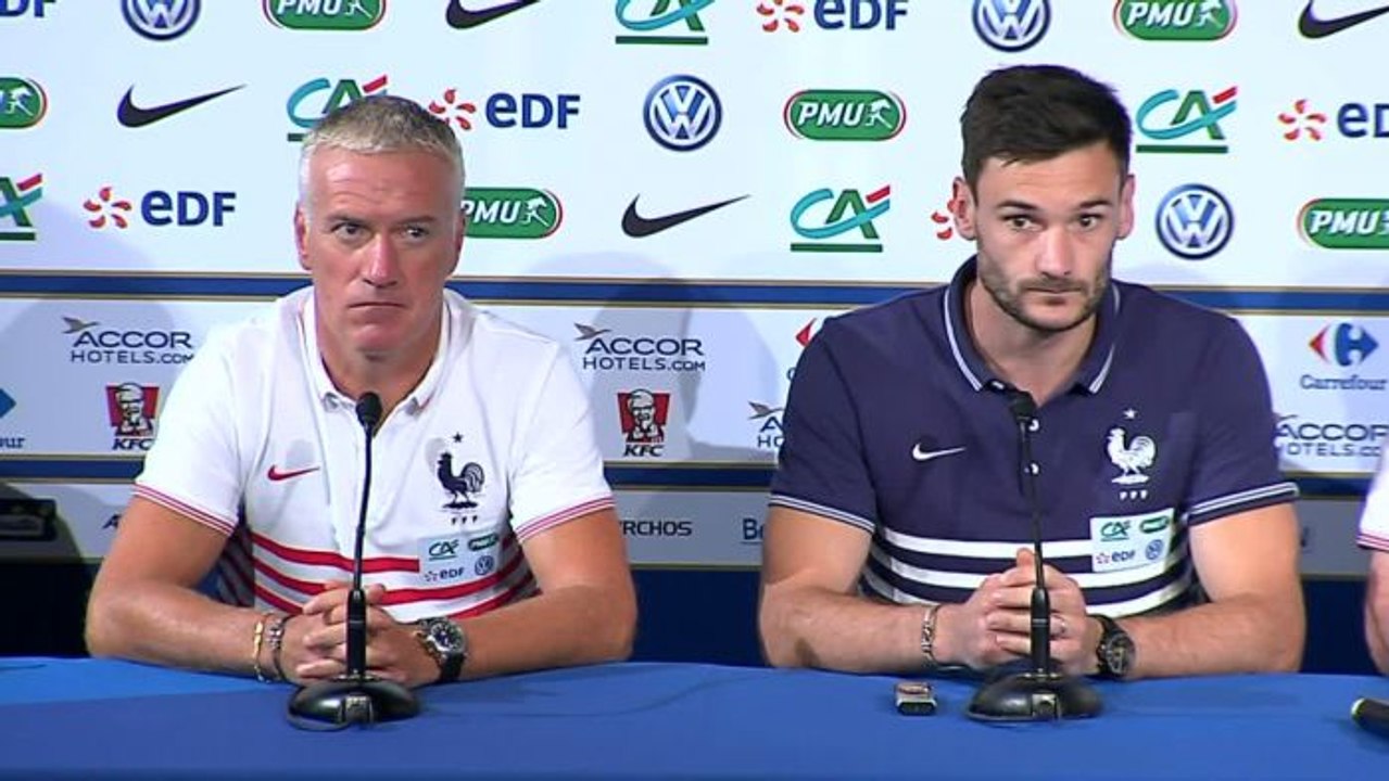FOOT - BLEUS - Deschamps : L'Espagne «ne va pas changer»