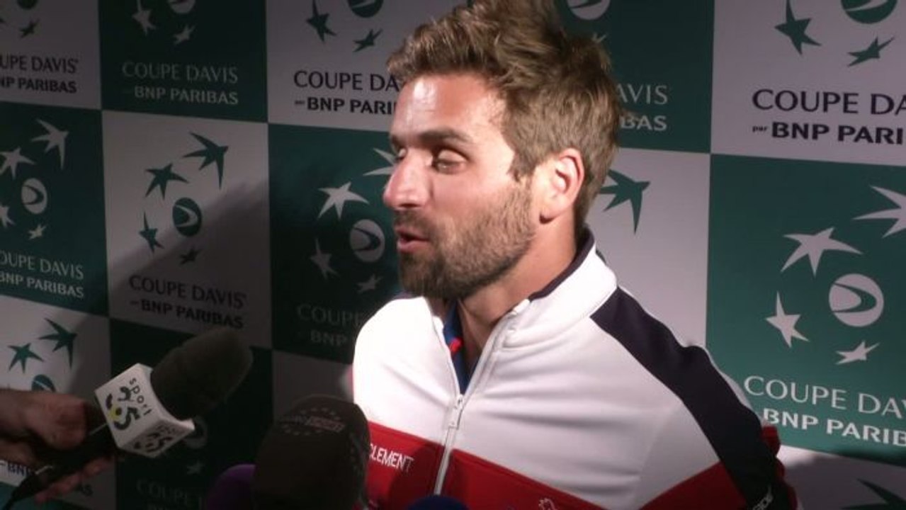 TENNIS - COUPE DAVIS - Clément: «Très fier des joueurs»