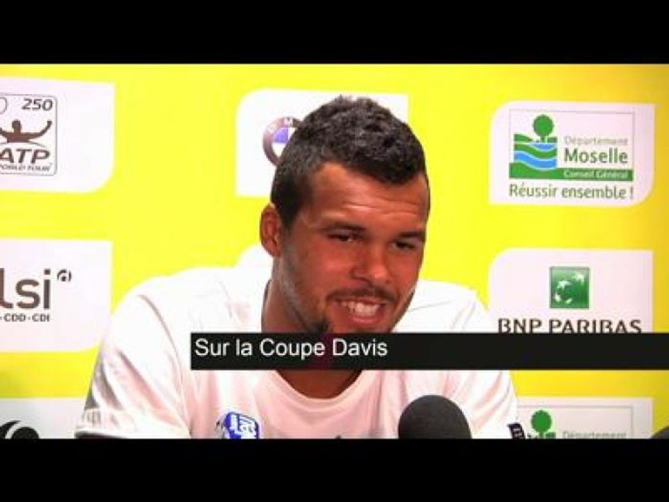 TENNIS - ATP - Metz - Tsonga : «Aller me reposer»
