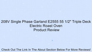 208V Single Phase Garland E2555 55 1/2