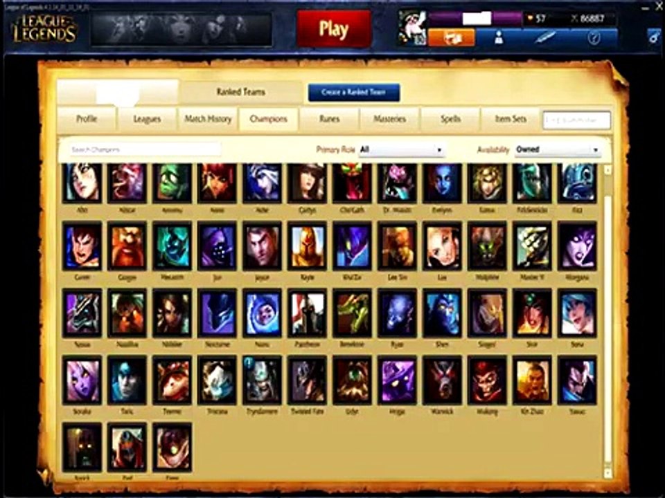 Buy Sell Accounts - Selling LoL Account - Silver 1, 73k IP, 51 Champs, 37 Skins, and More!