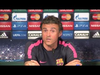 FOOT - C1- Luis Enrique : «Le PSG peut jouer d'égal à égal avec nous»