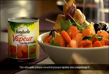 Bonduelle - légumes en conserves Vapeur - mars 2009 - "Les jumelles"