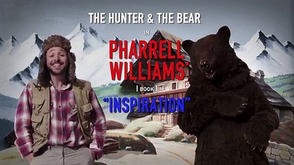 Buzzman pour Tipp-ex (Bic) - blanc correcteur, "A hunter, a bear and Pharrell Williams, www.tippex-socialbook.com" - avril 2014