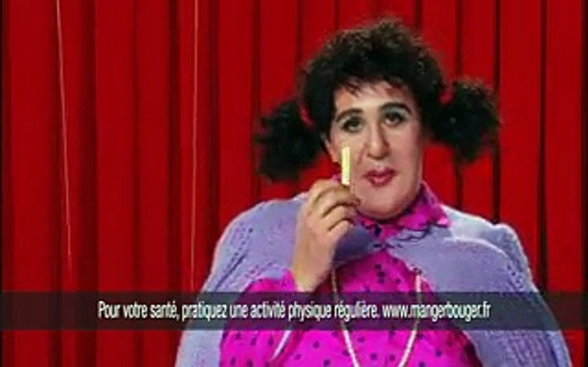 Cadbury - bonbons Carambar - mai 2008 - "Les annonces d'Elie Semoun", "Mikeline, Bigou"