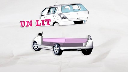 Cetelem (BNP Paribas) - organisme de crédit aux particuliers - novembre 2010 - "La Love Car", bande-annonce