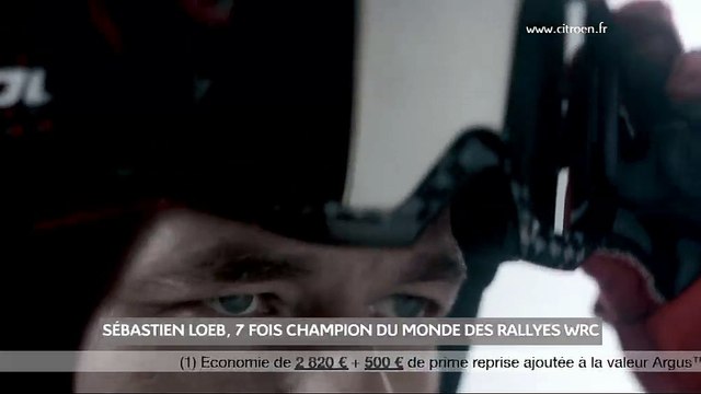 Citroën - voiture Citroën Rossignol - janvier 2011 - Coskilote, avec Sébastien Loeb et Daniel Elena , 20s