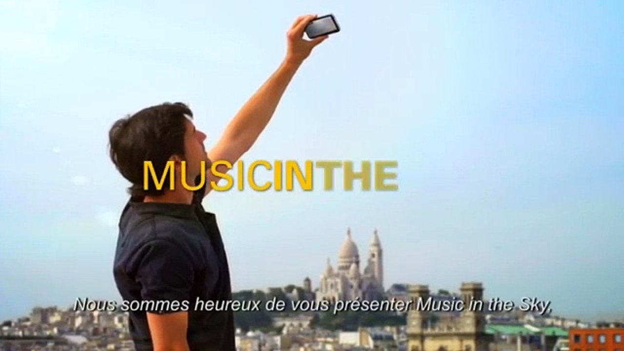 Air France - compagnie aérienne, "Application mobile Air France Music "Music In the sky"" - novembre 2012 - présentation