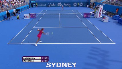 Muguruza pokonała Radwańską