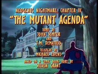 Spider-Man- The Animated Series Season 02 Episode 004 The Mutant Agenda