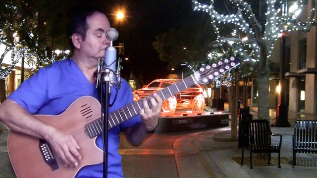 Winston K sings Don't Look Back In Anger by Oasis