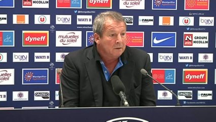 FOOT - L1 - MHSC - Courbis : «Quand on joue sur un terrain comme ça, on fait avec»