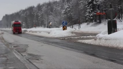 Bolu Dağı'nda Kar Durdu, Yollar Temizlendi