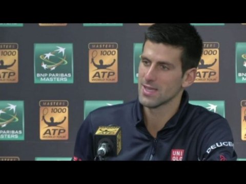 TENNIS - BNPPM - Djokovic : «Mon meilleur match»