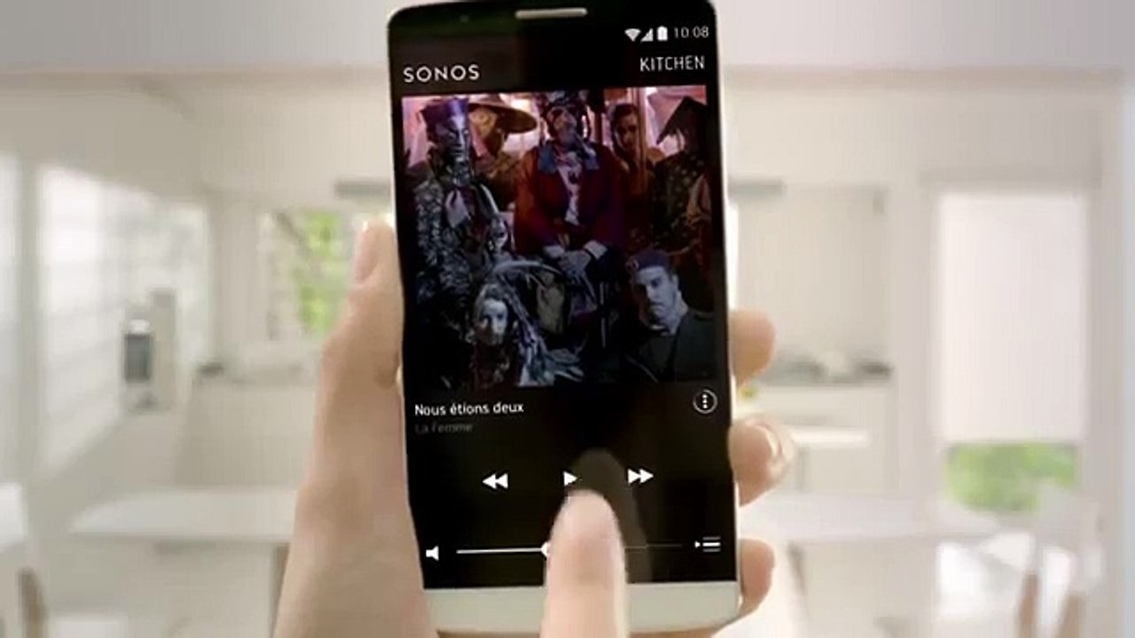 72 and Sunny pour Sonos - enceintes audio, «Music can transform your home» - octobre 2014 - pop art