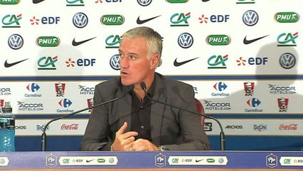 FOOT - BLEUS - Deschamps : «Pas envie de promouvoir un joueur de cette génération»