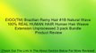 EIOO(TM) Brazilian Remy Hair #1B Natural Wave 100% REAL HUMAN HAIR Human Hair Weave Extension Unprocessed 3 pack Bundle Review