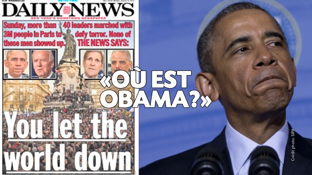 Marche républicaine: «Où est Obama?»