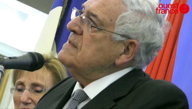 Voeux de Jean-François Le Grand: émotion finale pour le pdt de la Manche