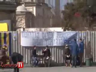 Aziz Yıldırım'ın davası öncesinde Trabzonsporlulara müdahale