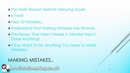 Tutorial - Making Mistakes